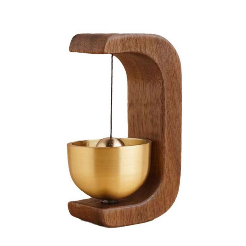 Wooden Entrance Doorbell Decorative Creative Wood Doorbell Wind Chime Shopkeepers Bell