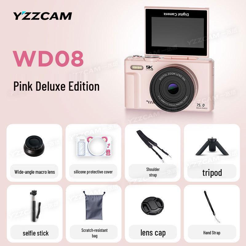 High-Definition Retro Mirrorless Camera for Students and Travel - Entry-Level, Perfect for Girls