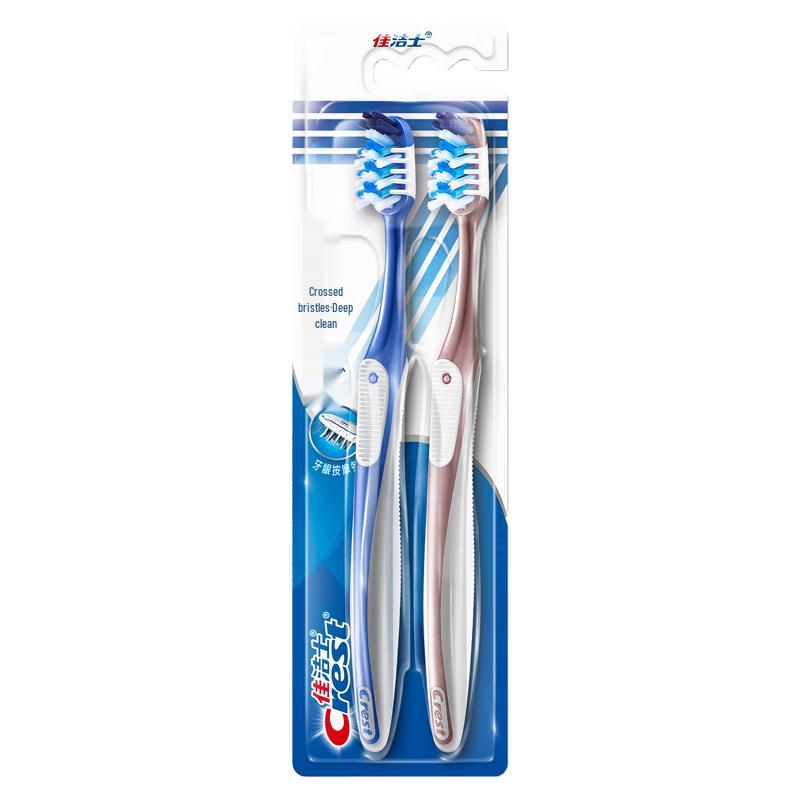 Crest Complete 7-Benefit Soft Toothbrush with Tongue Cleaner