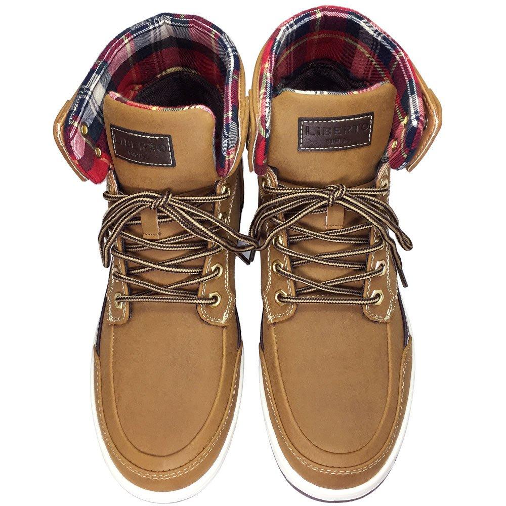 Edwin Men's Waterproof Rain Boots, Snow Boots, and Sneakers (Yellow, Size 25cm)