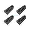 Y1UB 4Pcs Universal Silicone Door Bumpers for Noise Reduction Impact in Vehicles Easy to Install