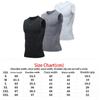 Ionic Shaping Vest Body Shaper Vest Compression Tank Top Men Slimming Tummy Vest Skin-friendly Tummy Control Sleeveless Shirts