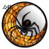 Halloween Party Atmosphere Decor Decorative Mirror Wall Stickers with Spiders/Skeletons/Pumpkins Retro Hanging Spooky Skeleton Ornament Lightweight