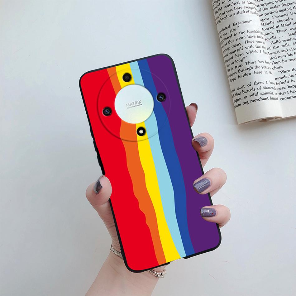 

Чехол для Honor X9a X9b 5G Чехол Силиконовый Мягкий Модный Цветочный Задний Корпус Coque для Honor X9a X9b X9 a X 9 b 2023 Чехол для Телефона Funda Honor X9a 5G