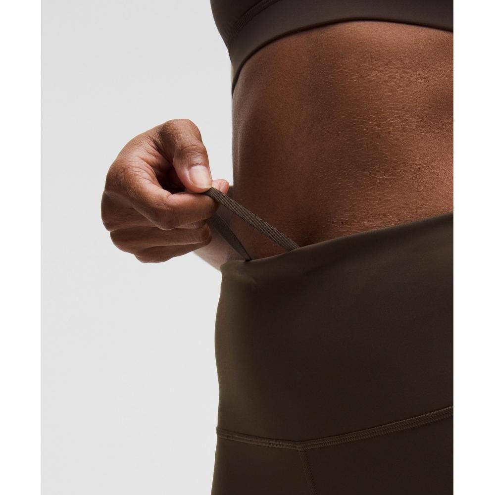 Lululemon Wunder Train High Rise Tight 31  Walnut Crunch
