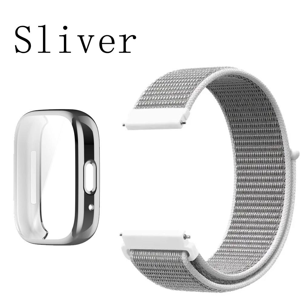 Nylon Strap+Case Replacement Bracelet Band For Redmi Watch 3 / For Redmi Watch 3 Active Watch Accessories