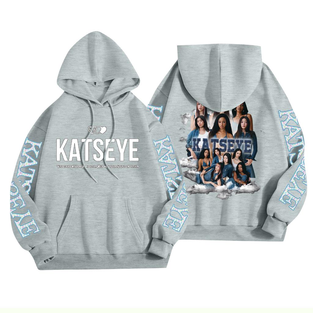 Unisex Fashion Lightweight Long Sleeve Pullover With Pockets Printed Hoodie