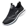 Autumn New Sports Shoes Men's Shoes Lightweight Running Shoes Men's Non-slip Leather Surface Waterproof Soft Sole Mesh Casual Shoes Men's Shoes