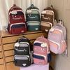 Neuer High School Studentenrucksack Rucksack mit großer Kapazität Freizeit-Reisetasche Junior High School Studentenrucksack Schultasche für Studentinnen