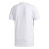 Adidas Comfortable Breathable Fashion Round Neck Short Sleeve T-Shirt Men Tops White FK1099