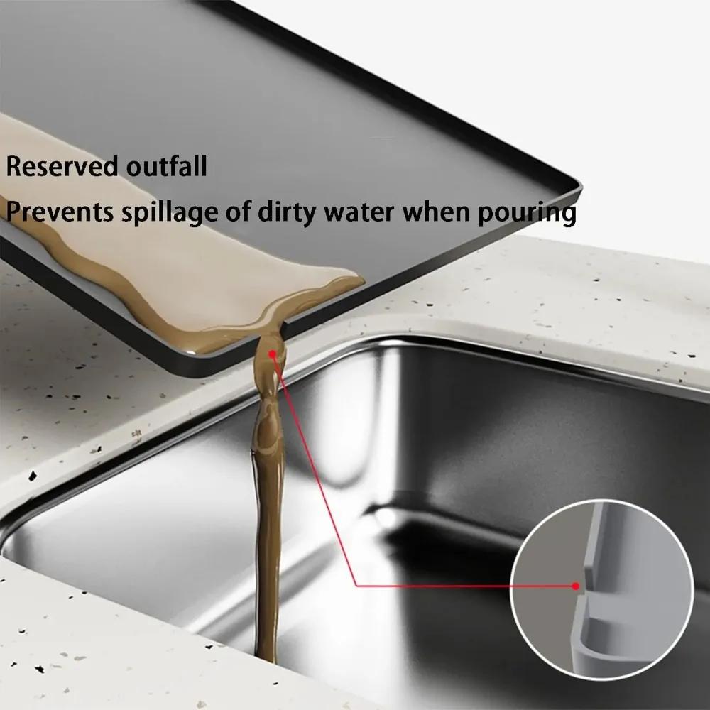 Heat Resistant 3-in-1 Silicone Coffee Mat Non-Slip Bar Counter Mat for Mess-Free Brewing Coffee Station Must-Have