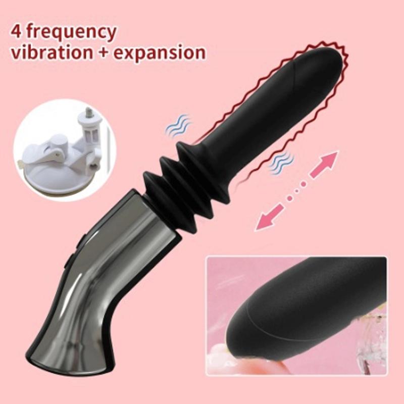 Automatic Retractable Dildo Vibrator Female Male G Spot Anal Vagina Sex Machine With Sucker Dildo Massager Adult Sex Health Toy