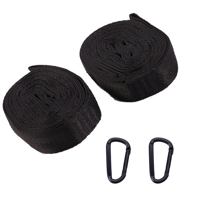 High-Strength Polyester Nylon Tree Hammock Straps with Multi-Ring Loop