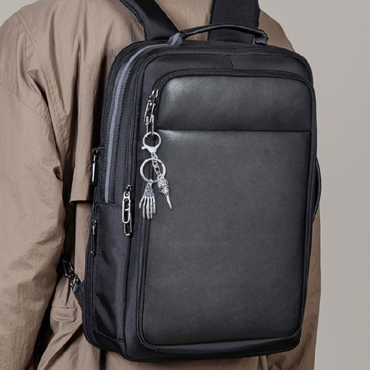 Stylish Bird Head Keychain Skull Claw Key Chain Creative Souvenir for Women Men Easily Attaching to Keys Backpacks