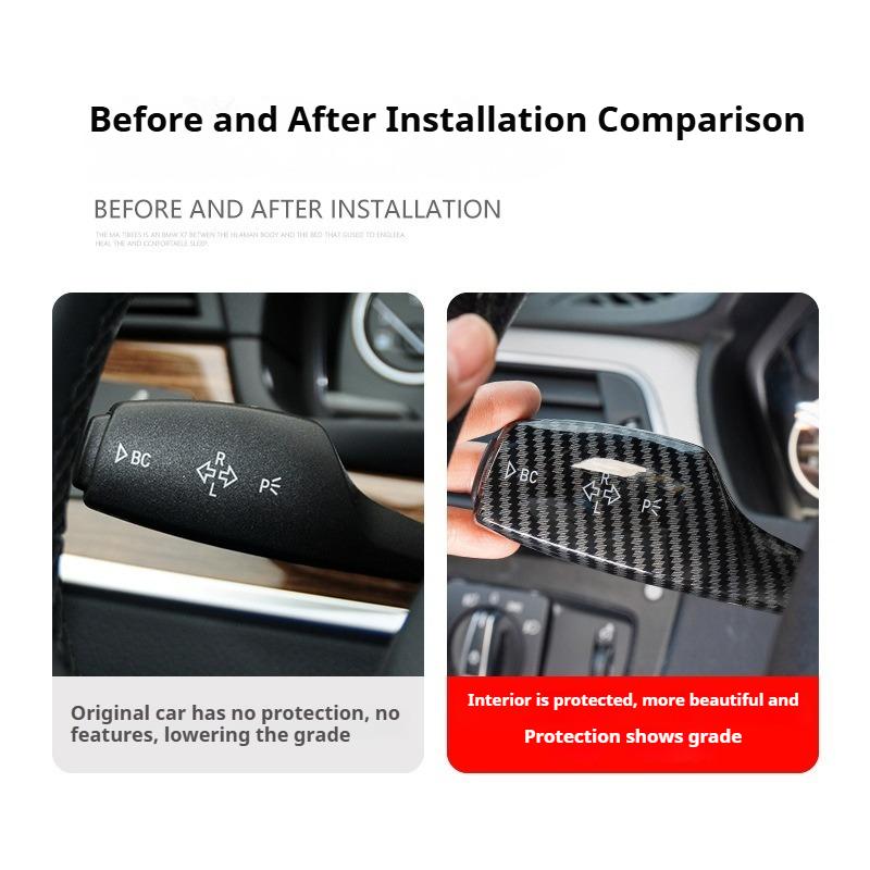 Car Windshield Wiper Steering Lever for BMW 1 3 4 5 6 7 Series 5 Series GT Car Turn Signal Windshield Wiper Lever Switch Cover
