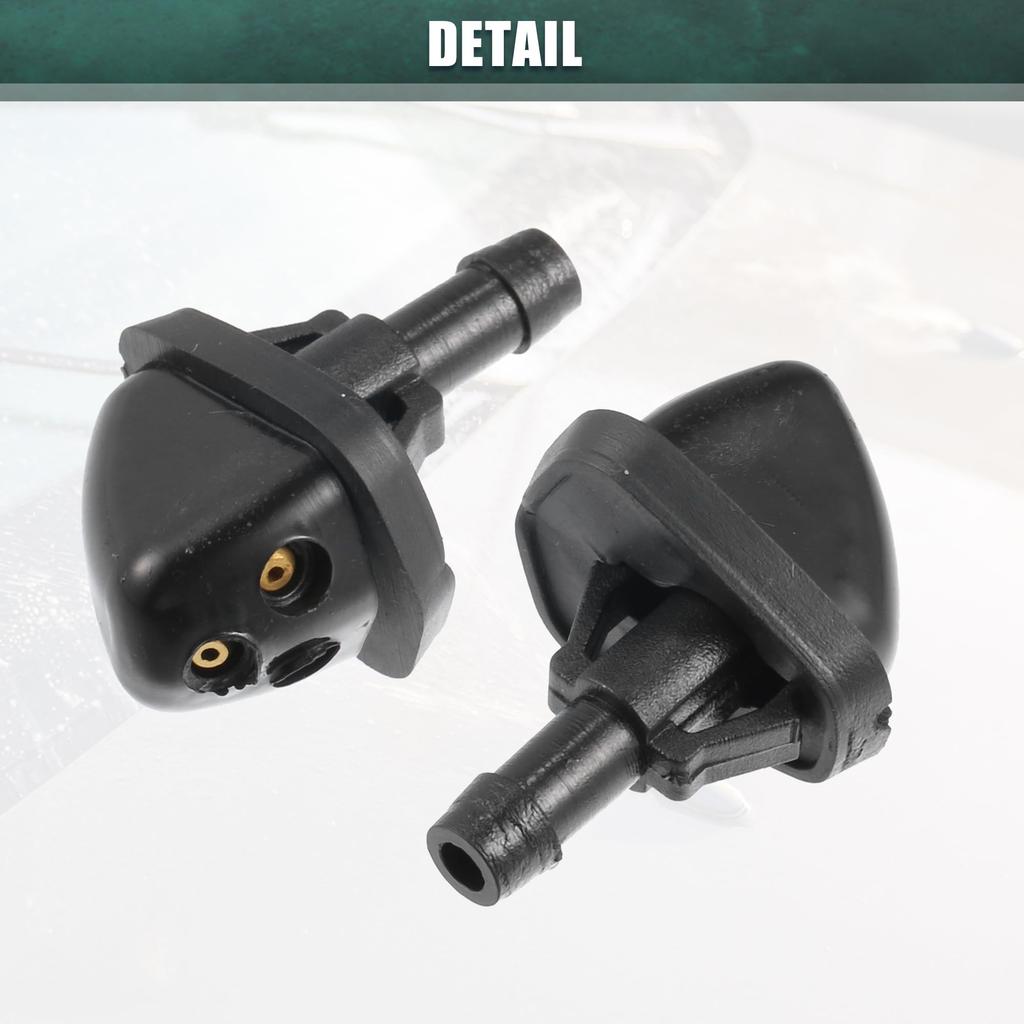 ACROPIX Vindusspylerdyser for Suzuki Grand Vitara 1998-2005 Svart 2 stk