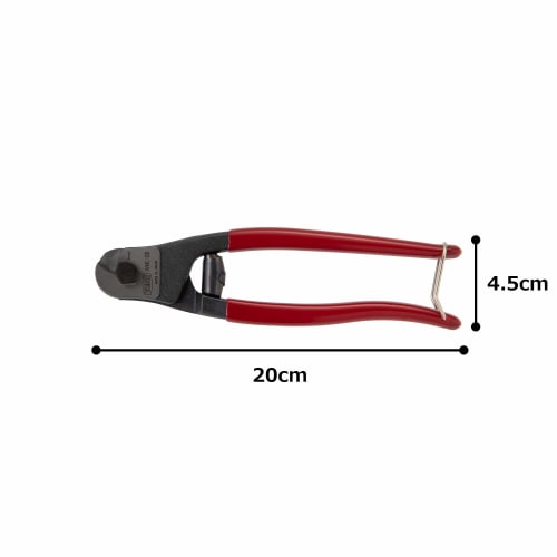 TONE Wire Mini Cutter WMC-200 Red Total Length 201mm