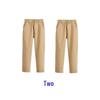 Kids' Khaki and Navy Elastic Waist Western Uniform Pants for Boys and Girls