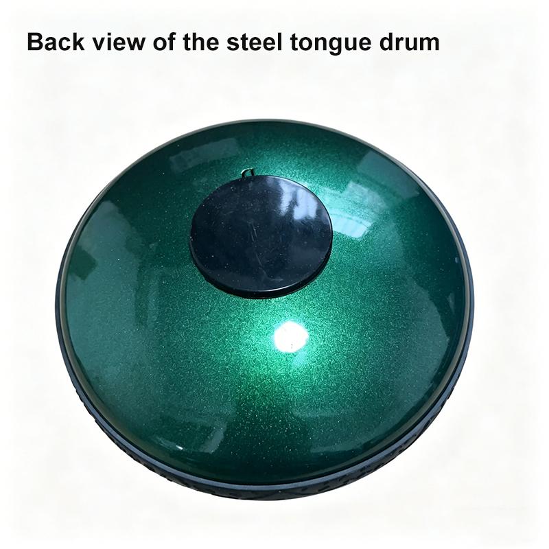 Hluru Glucophone Stahlzungentrommel 6 Zoll 11 Töne Trommeln D5 Ätherische Trommel Für Anfänger Handpan Musikinstrumente