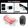 Wireless LED Drone Strobe Light for Motorcycle Car Bike Remote Control Anti-collision Indicator Warning Lamp USB Signal Light