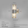 Outdoor Waterproof Cylindrical Wall Lamp