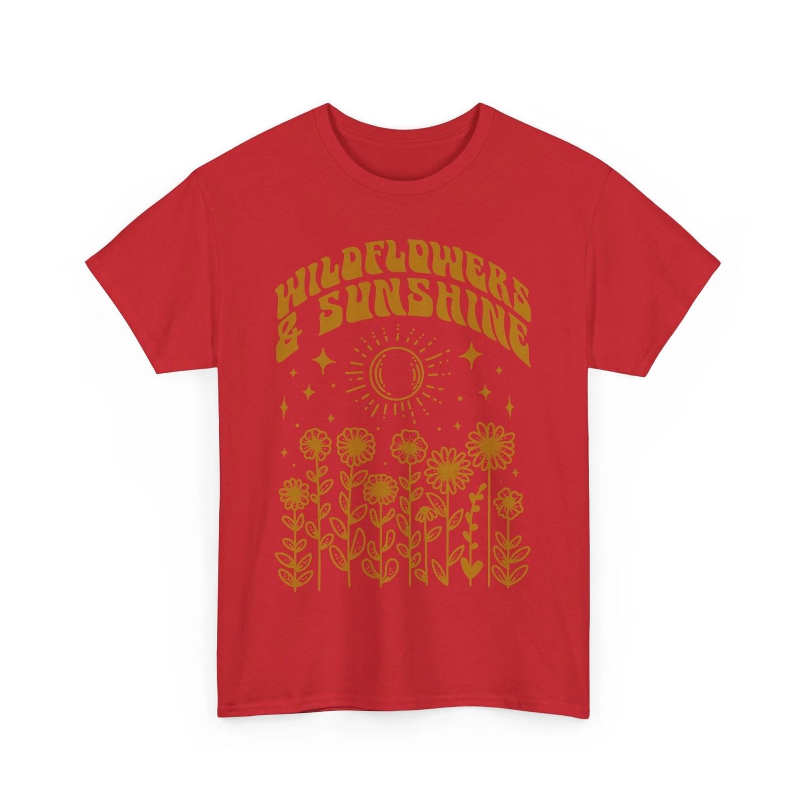 Sunshine & Petals T-Shirt | Blooming Season Breathe in the Spring Shirt 2XL