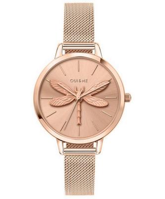 Amourette Rose Gold Tone Stainless Steel Quartz ME010136 Women's Watch