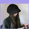 Vintage Octagonal Hat With Wide Brim For Winter Street Style And Warmth