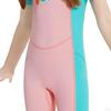 Kids Wetsuits Shorty Wetsuit Summer Sun Protection Diving Suit Girls Boys Back Zip Children Wet