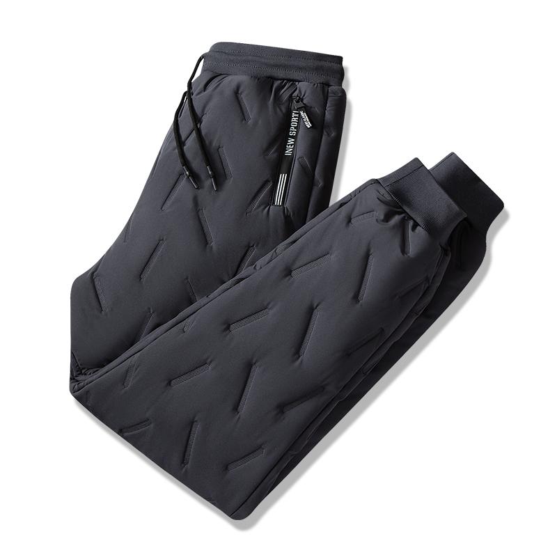 Značka Zimní Teplé Fleecové Bavlněné Kalhoty Pánské Vojenské Volné Kapsáčové Kalhoty Ležérní Sportovní Kalhoty Nadměrná Velikost Silné Pánské Kombinézy Kalhoty