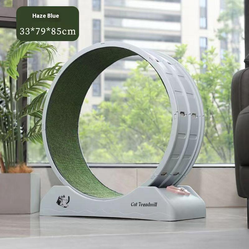 Simple Roller Cat Treadmill Plastic Silent Cat Running Wheel Cat Climbing Frame Household Cat Scratching Board Pet Toys