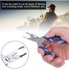 Multi-Function Fishing Plier, Carbon Steel Fishing Line Cutter Fishing Hook Remover Freshwater Saltwater Fishing Split Ring Braid Tool