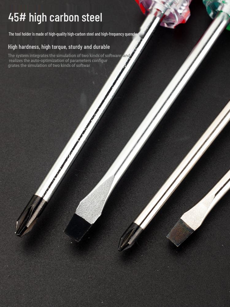 Philips Dual-Use Magnetic Precision Screwdriver Set - Double-Headed Stubby Flathead