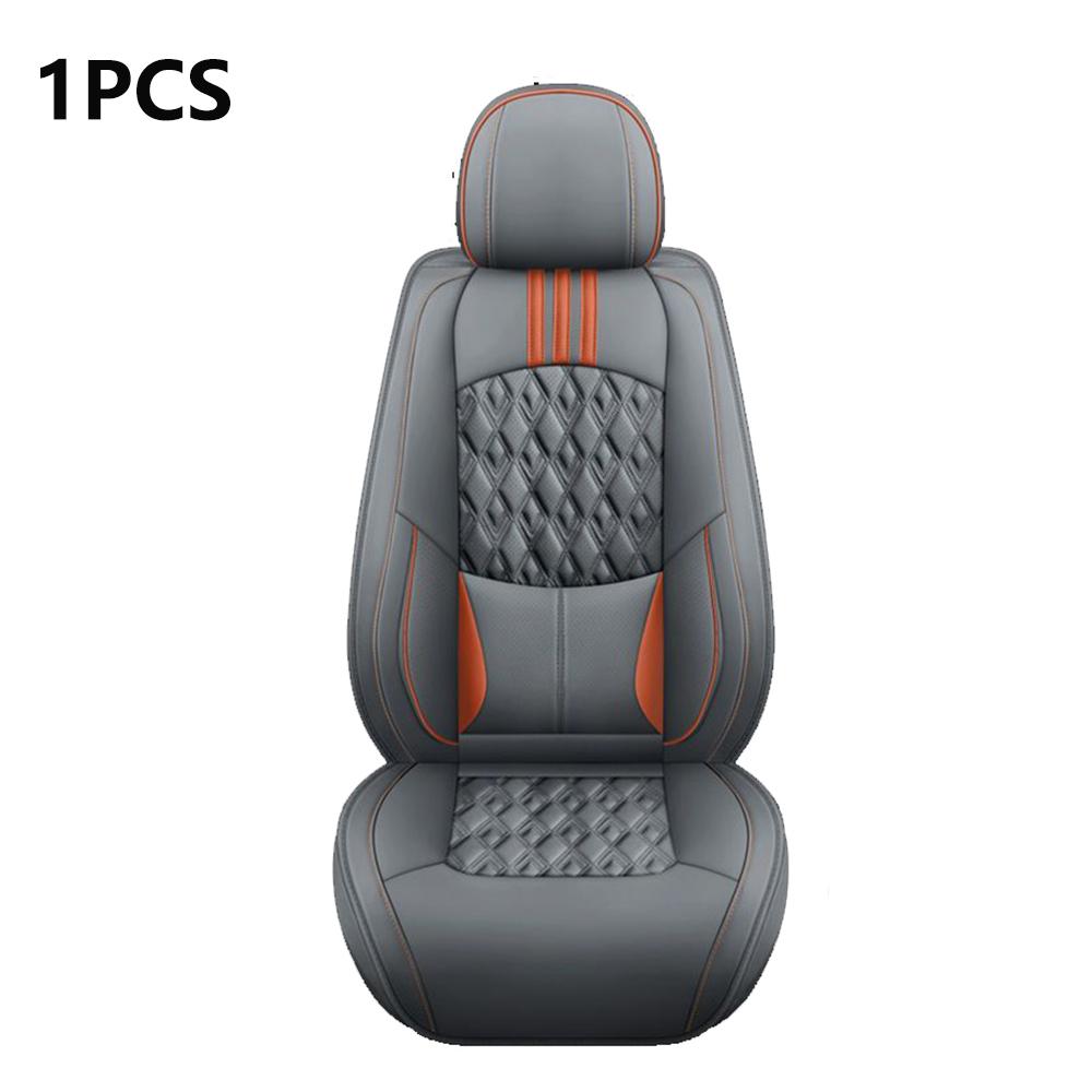 Leather Car Seat Covers For Jeep Cherokee WK2 WJ Patriot Wrangler Compass Renegade Grand Front Seat Cushion Interior Accessories