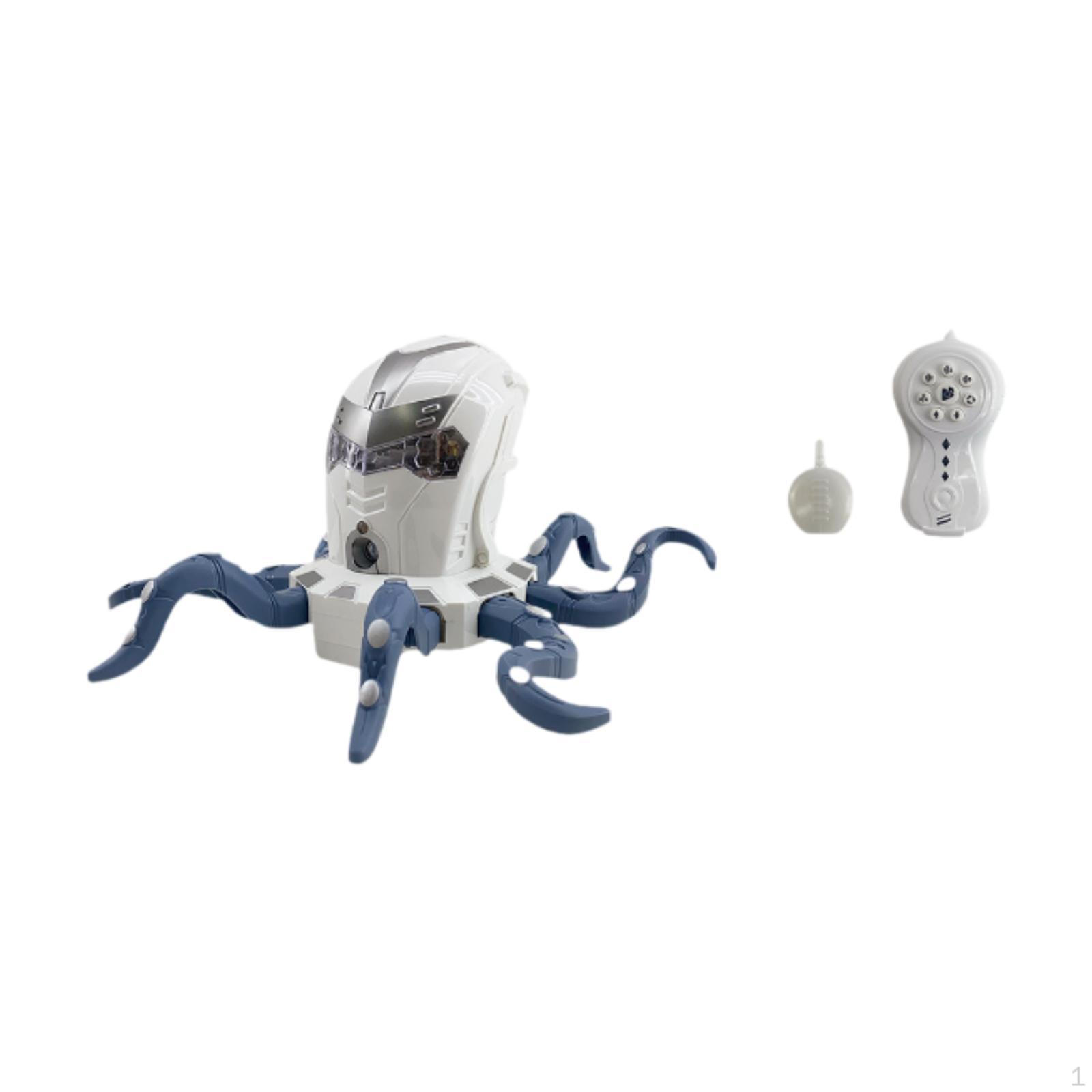 

Интерактивная игрушка-животное со световыми и звуковыми эффектами для детей Octopus