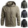 Mens Waterproof Soft Shell Jacket Tactical Hoodie Winter Warm Military Coats