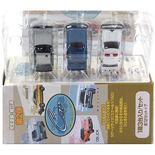 

Tomytec The Car Collection 2nd Secret Toyota Celica XX Masked Police Skyline R30 Masked Police Car Cedric Police Car Single Item [1S] 1/150 Car/Nissan