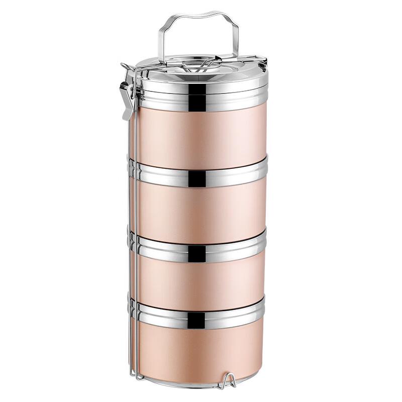Portable Stainless Steel Multi-Layer Lunch Box