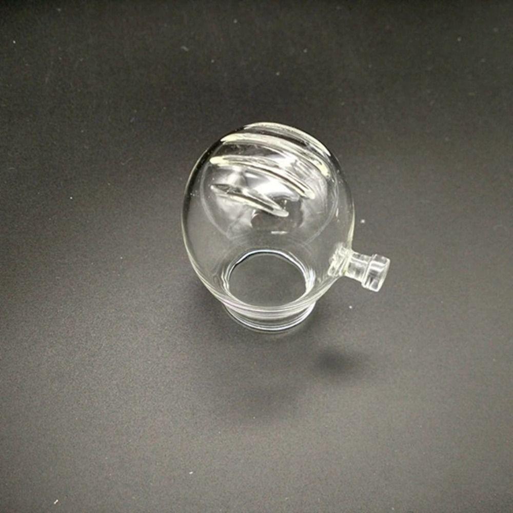 Clear Feeding Cup Glass Red Worm Feeding Bowl Feeding bowl Fish Tank Feeder  Brine Shrimp