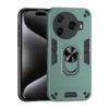 KEYSION Stoßfeste Armor-Hülle für TECNO Camon 30 4G 5G Silikon+PC Kameraschutz Ringständer Handyhülle für Camon 30 Pro 5G