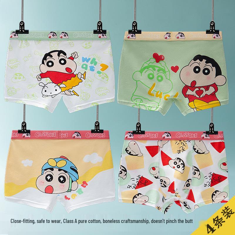 Pure Cotton Boys  Boxer Briefs - A-Class for Toddlers to Teenagers 2XL [Recommended 55-70 lbs]