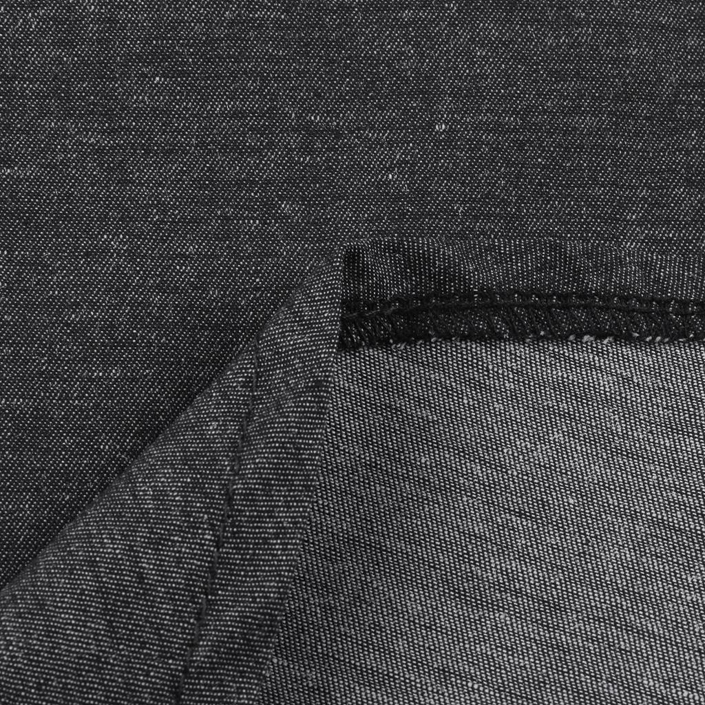 Women's Fashion Casual  Solid Color Lapel Single-Breasted Panel Straight Long Sleeve Loose Pocket  Cotton Shirt Dress