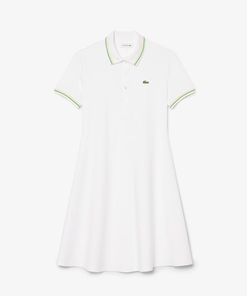 Lacoste Women'S Tipping Detail Polo Dress Ef5288-56G 3Sm
