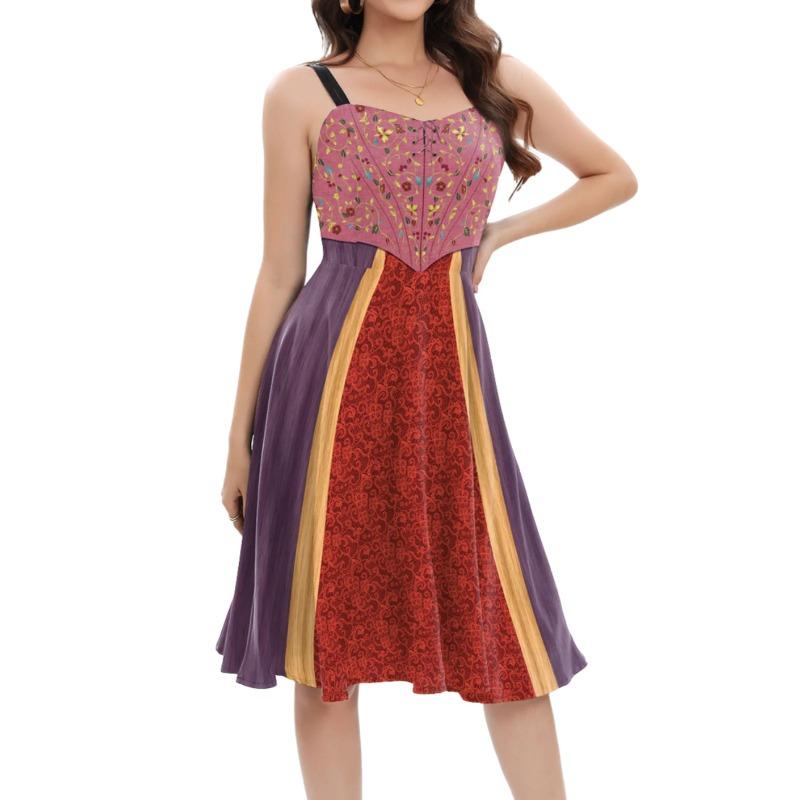 Witch Dress Women Winifred Sanderson Mary Sarah Sister Cosplay Costume Adult Classic Dress S