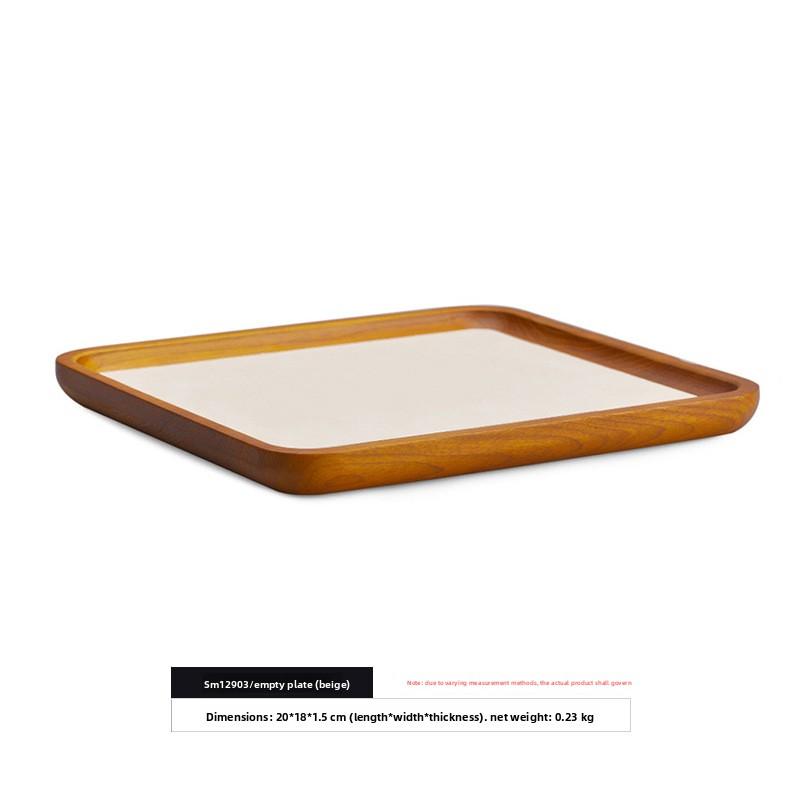 Solid Wood Jewelry Display Tray for Rings, Earrings, Necklaces & Bracelets Showcase