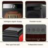 Winter 1000W Electric Heater Portable Fan Heaters PTC Ceramic Heating Mini Space Desk Heaters Warmer Machine For Room