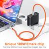 Thzzhnno Silicone USB C 3.2 Gen 2 Charging Cable 100W 3M, 20Gbps Ultra Flexible Material Flexible USB C To USB C, 4K@60Hz Video Type C Cable Compatibl