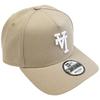 New Era 9FORTY LA Logo Shohei Los Angeles Dodgers Upside Down Upside Down LA Beige Cap, Ohtani's Logo, Blue, Camel, [Used]