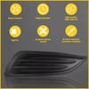 Left Driver Side Fog Light Cover Sedan For 14-19 Ford Fiesta  D2BZ-15266-BA EXV