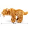 Tiger plush realistic tiger plush tiger plush soft and kids home cuddly toy toy, saber-toothed toy, toy, durable, boy's toy, toy, gift, decoration,
